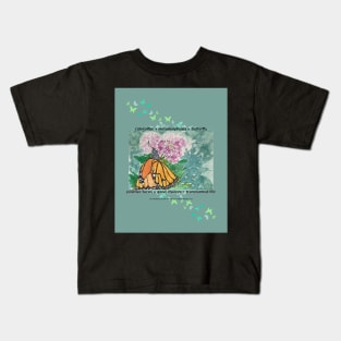 Monarch on Milkweed Kids T-Shirt